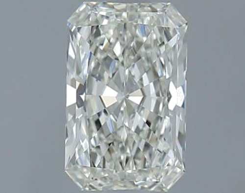 1.02 carat J-VS1 Natūralus Radiant Deimantas (1)