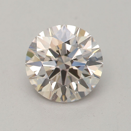 1.01 carat Faint Pink-VS2 Excellent cut Natūralus Round Deimantas (1)
