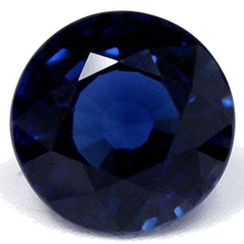 1.65 carat BLUE Round Safyras (1)
