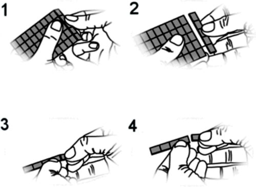 100 x 1 г Cеребряные слитки CombiBar™ Valcambi (3)