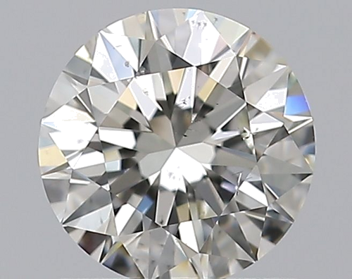 0.87 carat I-SI1 Excellent cut Natūralus Round Deimantas (1)