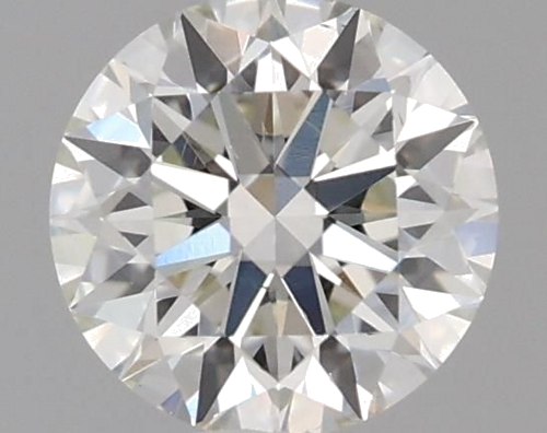 0.52 carat Fancy Light Yellow Yellow Green-VS2 GD cut Natūralus Round Deimantas (1)