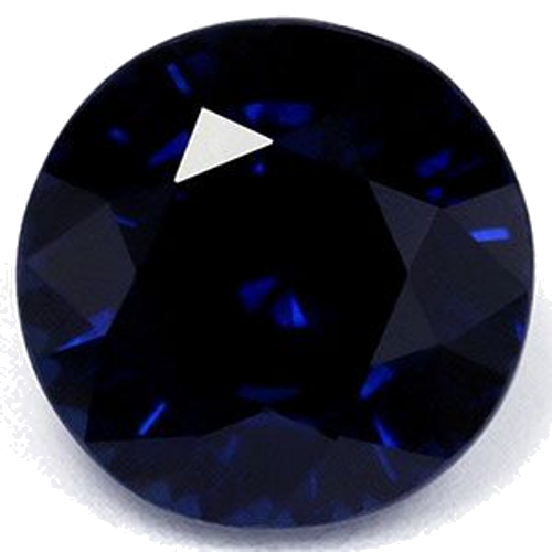 1.62 carat BLUE Round Safyras (1)