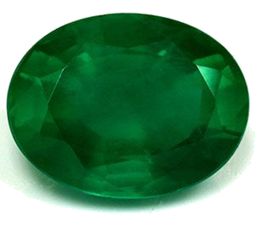 2.6 carat GREEN Oval Smaragdas (1)