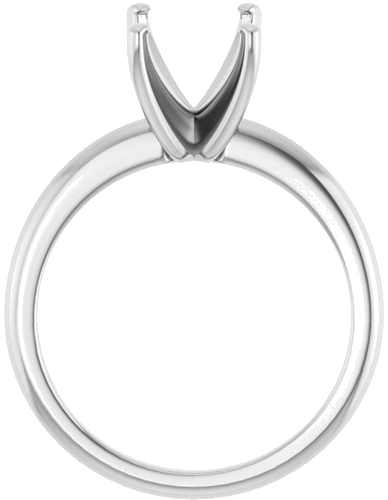 Sužadėtuvių Žiedas „Solitaire“ 925 Sidabro Emerald 9mm x 7mm (2)