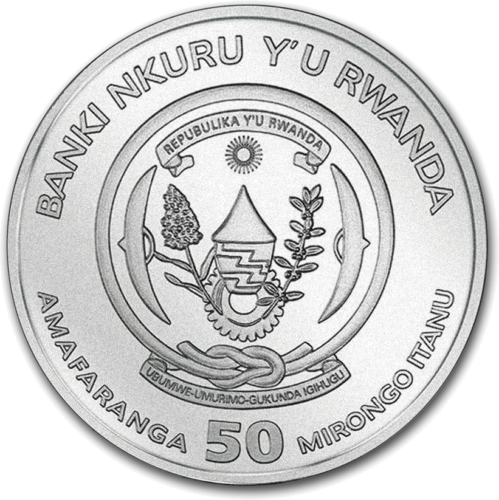 1 унция Сребърна монета Surikata 2016 от Руанда (3)