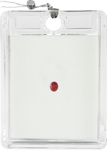 0,16 ct. Ruby Oval F.H (1)