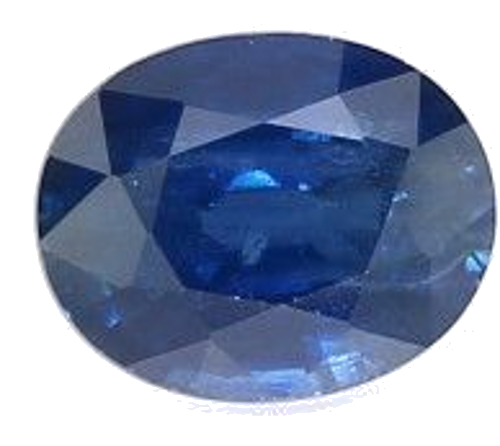 1.76 carat BLUE BRILLIANTSTEP cut Oval Safyras (1)