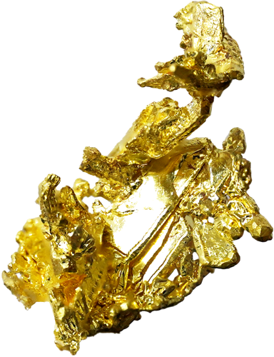 Gold nugget from the “Eagle’s Nest” mine, California (2)