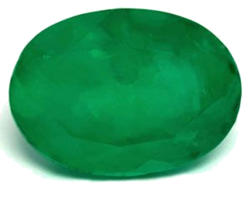 6.66 carat GREEN Oval Smaragdas (1)
