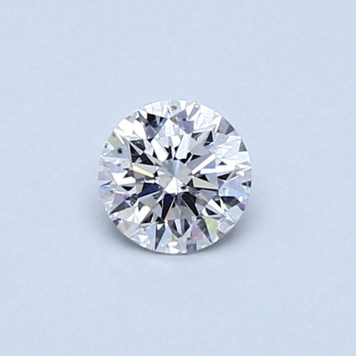 0.37 carat G-SI2 Excellent cut Natūralus Round Deimantas (1)