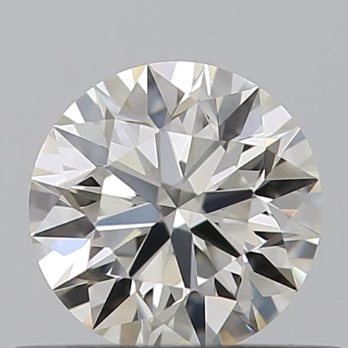 0.42 carat K-IF Excellent cut Natūralus Round Deimantas (1)
