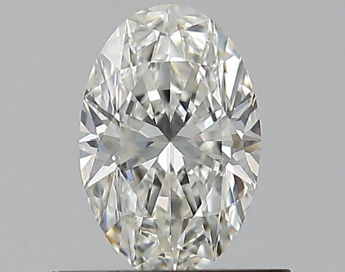 0.56 carat H-VVS2 Natūralus Oval Deimantas (1)