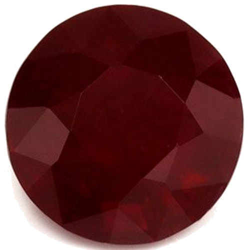 1.67 carat RED Round Rubinas (1)