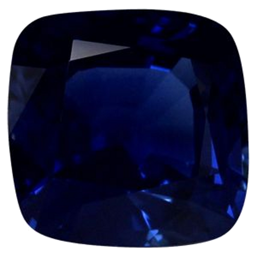 6.39 carat BLUE Cushion Safyras (1)