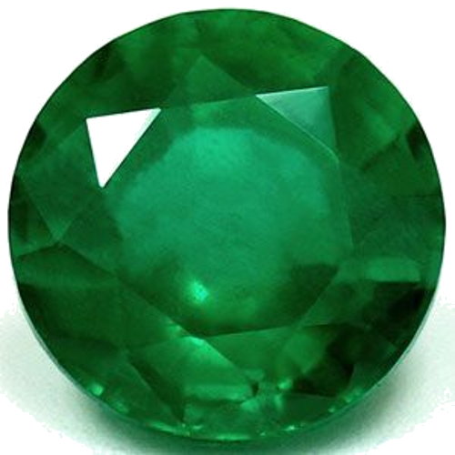 2.33 carat GREEN Round Smaragdas (1)