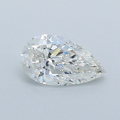 0.3 carat G-VS2 Natūralus Pear Deimantas (1)