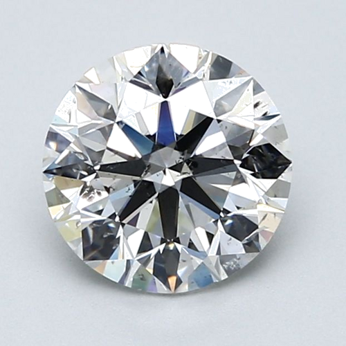 1.9 carat F-SI2 Excellent cut Natūralus Round Deimantas (1)