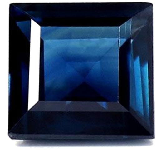 1.26 carat BLUE Square Safyras (1)
