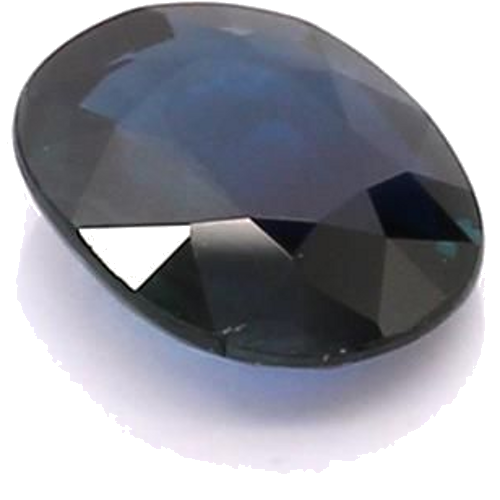 0.82 carat BLUE BRILLIANTSTEP cut Oval Safyras (1)