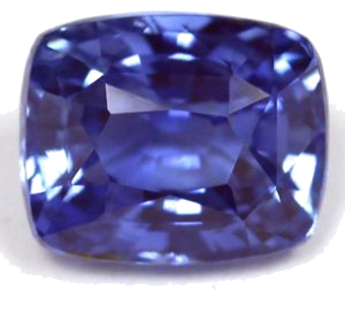 3.45 carat BLUE Cushion Safyras (1)