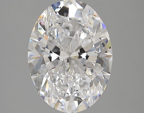 3.02 carat D-SI2 Natūralus Oval Deimantas (1)