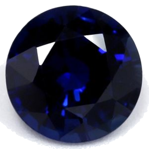 1.39 carat BLUE Round Safyras (1)