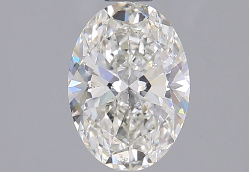 0.9 carat I-SI2 Natūralus Oval Deimantas (1)