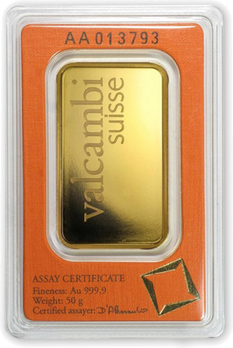 50 g Investment Gold Bar Valcambi (3)