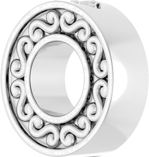 Sterling Silver 2 mm Round 1-Stone Family Loop Pendant Mounting (2)