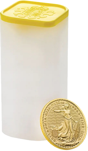 1/10 oz Britānija 2026 Zelta monēta Kārlis III (3)