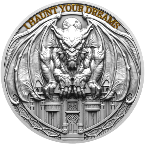 2 oz Dream Haunter 2000 Francs Cameroon 2024 silver coin (1)