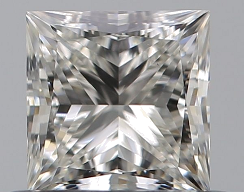 0.51 carat H-VS2 Natūralus Princess Deimantas (1)