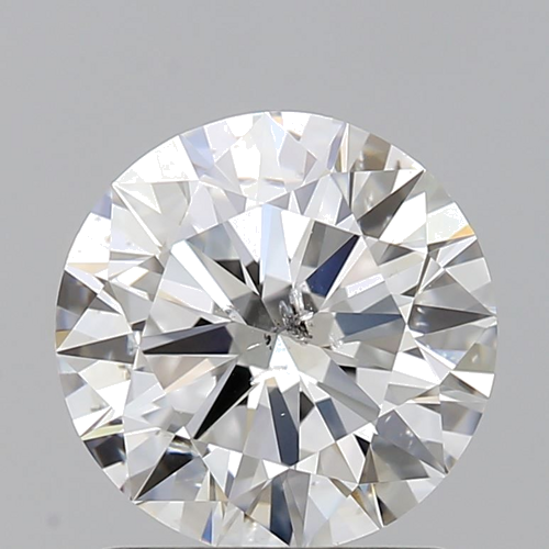 1.51 carat G-SI2 Excellent cut Natūralus Round Deimantas (1)
