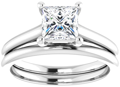 Sužadėtuvių Žiedas „Infinity-Inspired“ 925 Sidabro Square 5.5mm (8)