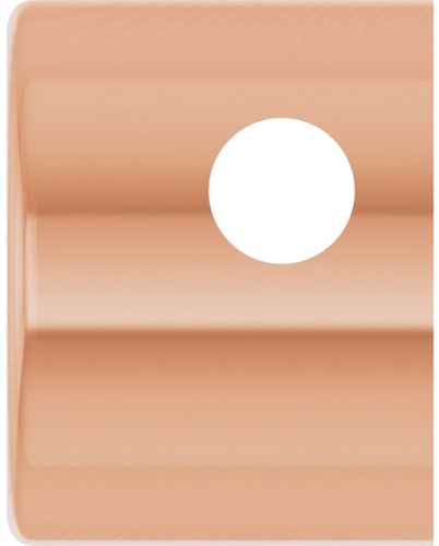 14K Rose 4.4 mm Round Bezel-Set Slide Pendant Mounting (3)