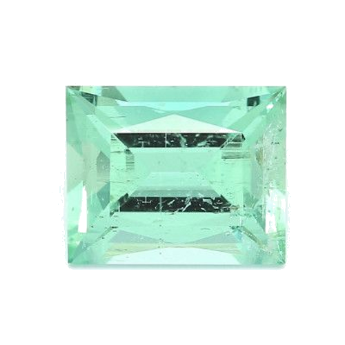 4.35 carat GREEN MODIFIEDBRILLIANTSTEP cut Emerald Smaragdas (1)