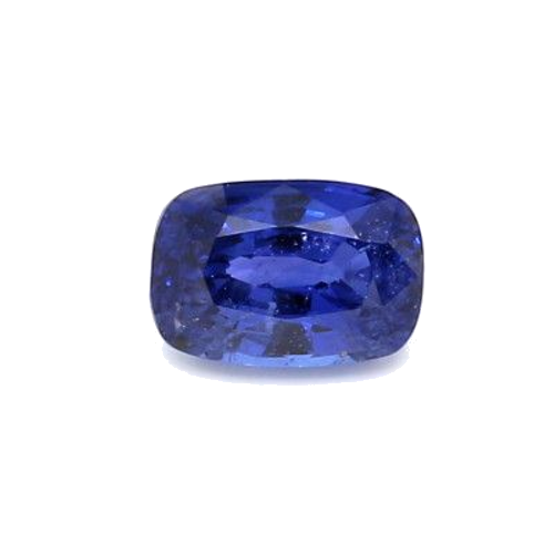 1.17 carat BLUE BRILLIANTSTEP cut Cushion Safyras (1)