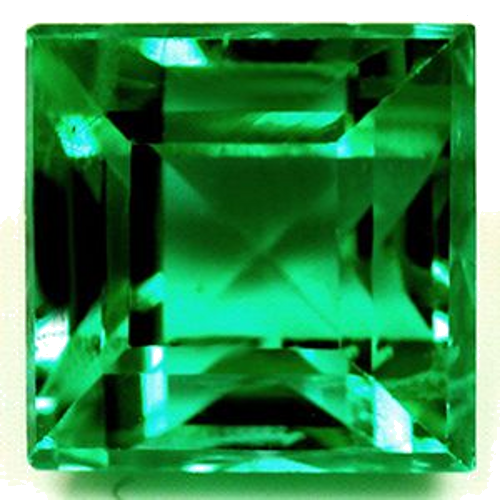 3.04 carat GREEN Square Smaragdas (1)