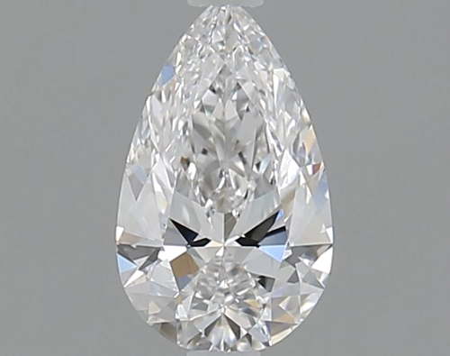 0.5 carat D-VVS2 Natūralus Pear Deimantas (1)