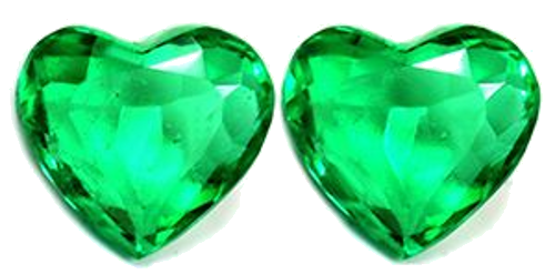 2.64 carat GREEN Heart Smaragdas (1)