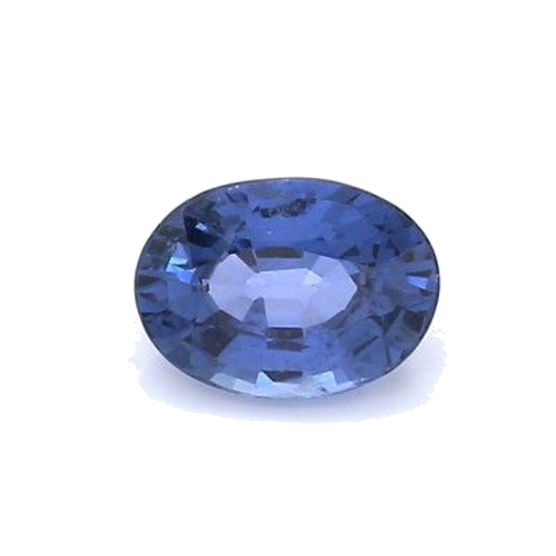 1.08 carat BLUE BRILLIANTSTEP cut Oval Safyras (1)