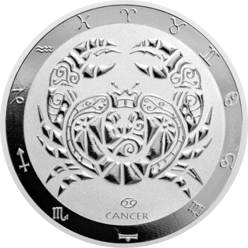 1 oz Cancer 2024 (Zodiac Series) Tokelau silver coin (1)