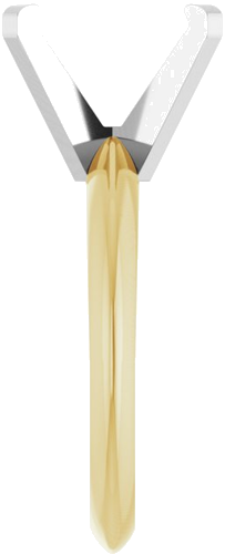 14K Yellow White 11 x 9 mm Oval Solitaire Engagement Ring Mounting (4)