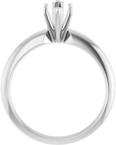 14K White 9.3x4.5 mm Marquise Solitaire Engagement Ring Mounting (2)