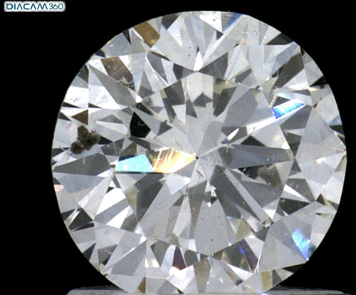 0.98 carat H-VS2 Very Good cut Natūralus Round Deimantas (1)