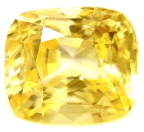 3.51 carat YELLOW Cushion Safyras (1)
