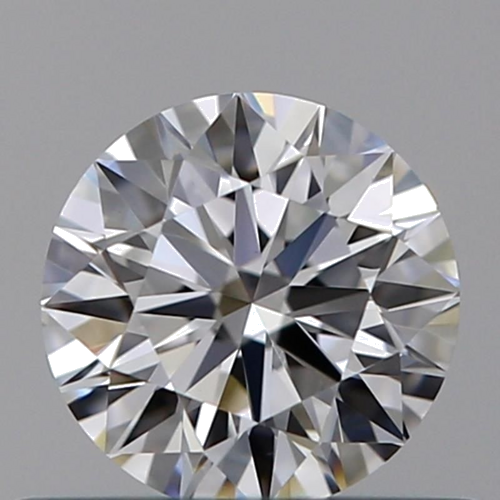 0.45 carat D-VVS2 Very Good cut Natūralus Round Deimantas (1)