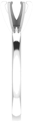 Sužadėtuvių Žiedas „Solitaire“ 585 Baltojo Aukso Round 5.1mm (4)