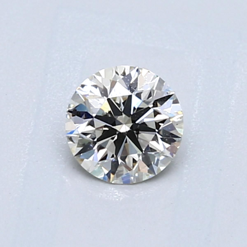0.53 carat K-SI2 Excellent cut Natūralus Round Deimantas (1)